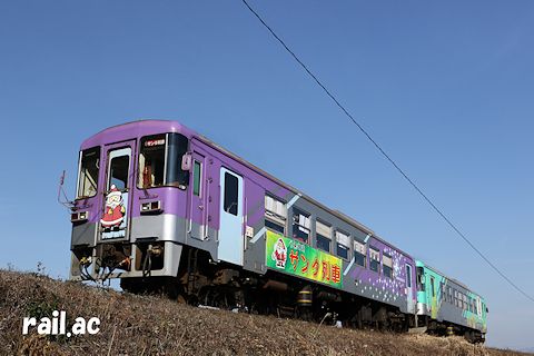 2016年北条鉄道サンタ列車（復路）