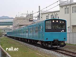 和田岬線を走る201系