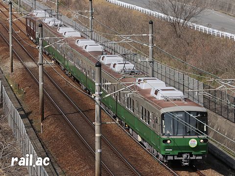 神戸市営交通100周年記念 市電デザイン列車（新神戸・谷上方）